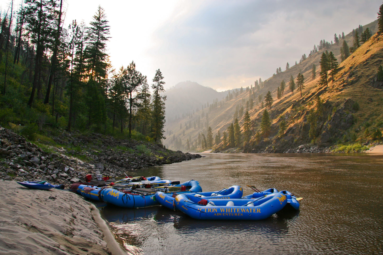 Salmon River Idaho Flow Chart