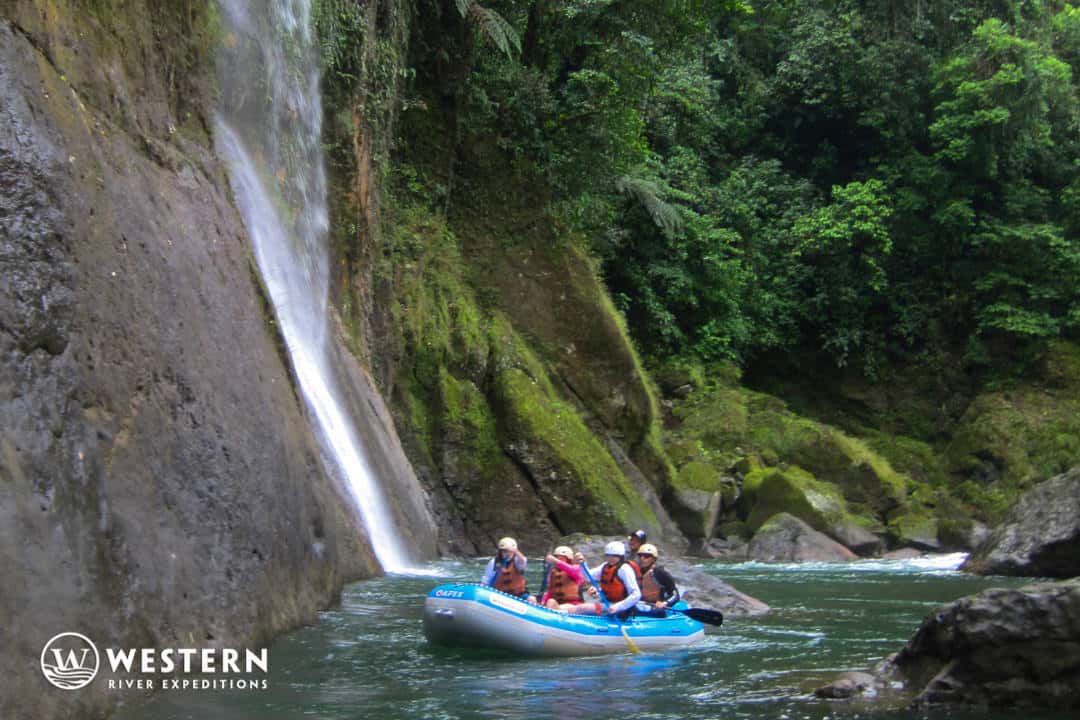 Costa Rica Vacation Package Raft Waterfall