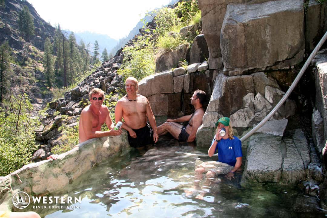 Barth Hot Springs on the on the Main Salmon River