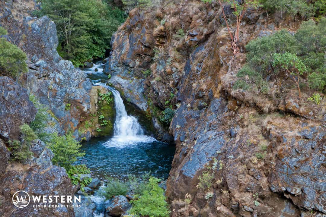 Rogue River Rafting Hidden Waterfall