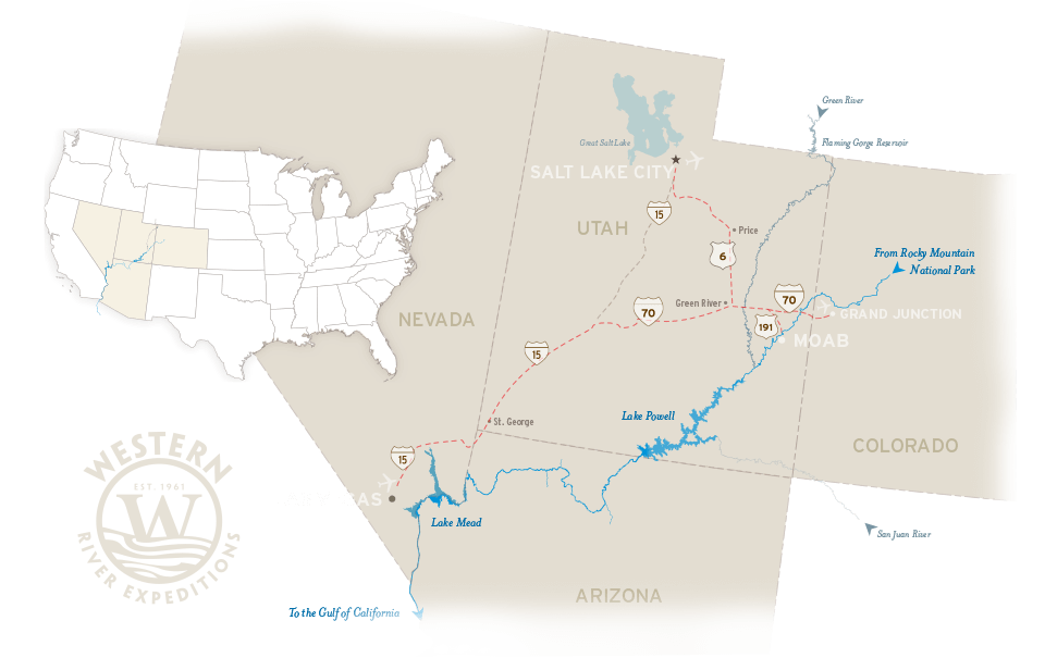 Directions to Moab, Utah
