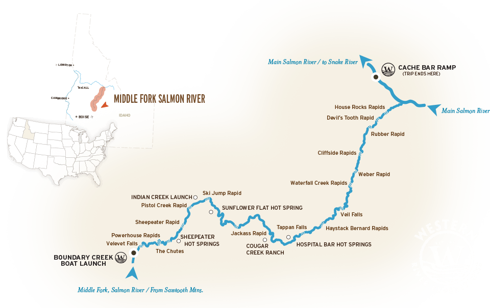 Middle fork of the salmon river online