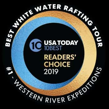 USA Today Reader's Choice - Western River #1 Best Tours in North America