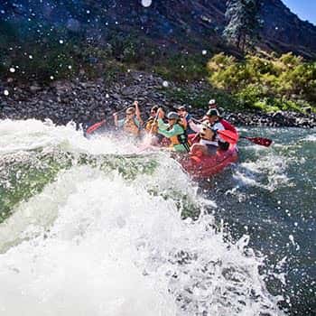 Snake River white water rafting
