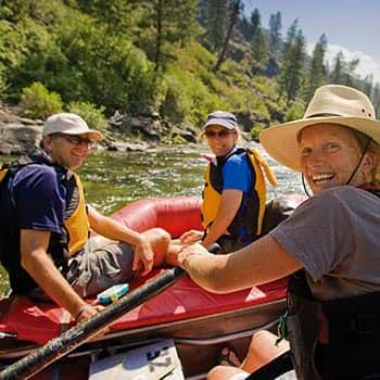 Rafts on the Middle Fork