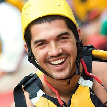 Middle Fork Salmon River Rafting Man Smile