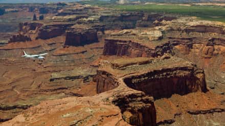 Flight over Canyonlands N.P. is included