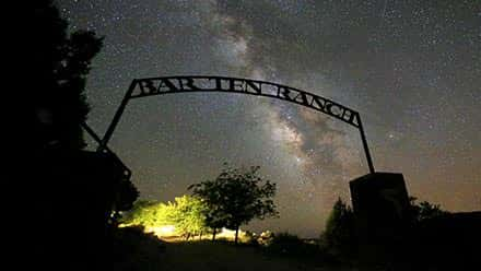 Grand Canyon Ranch Bar10sign Night