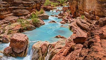 Grand Canyon Upper Havasu Firstfalls