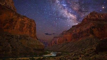 Grand Canyon Upper Nankoweap Stars