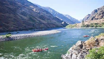 Rafting the Snake River in Hell's Canyon