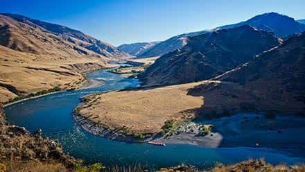 Hells Canyon Rafting Snake