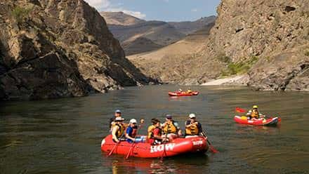 Lower Salmon River Rafting Rafts Gorge