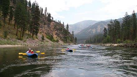 Main Salmon River Rafting Duckies