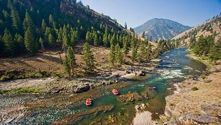 Middle Fork Salmon River Rafting Mountain 3