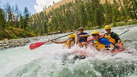 Middle Fork Salmon River Rafting Whitewater Wave