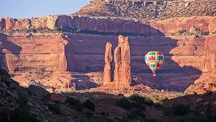 Hot Air Ballooning in Moab