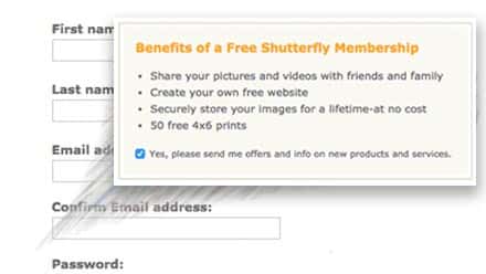 Shutterfly Instruction 1