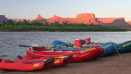 Southwest Vacation Package Rafts Sunrise