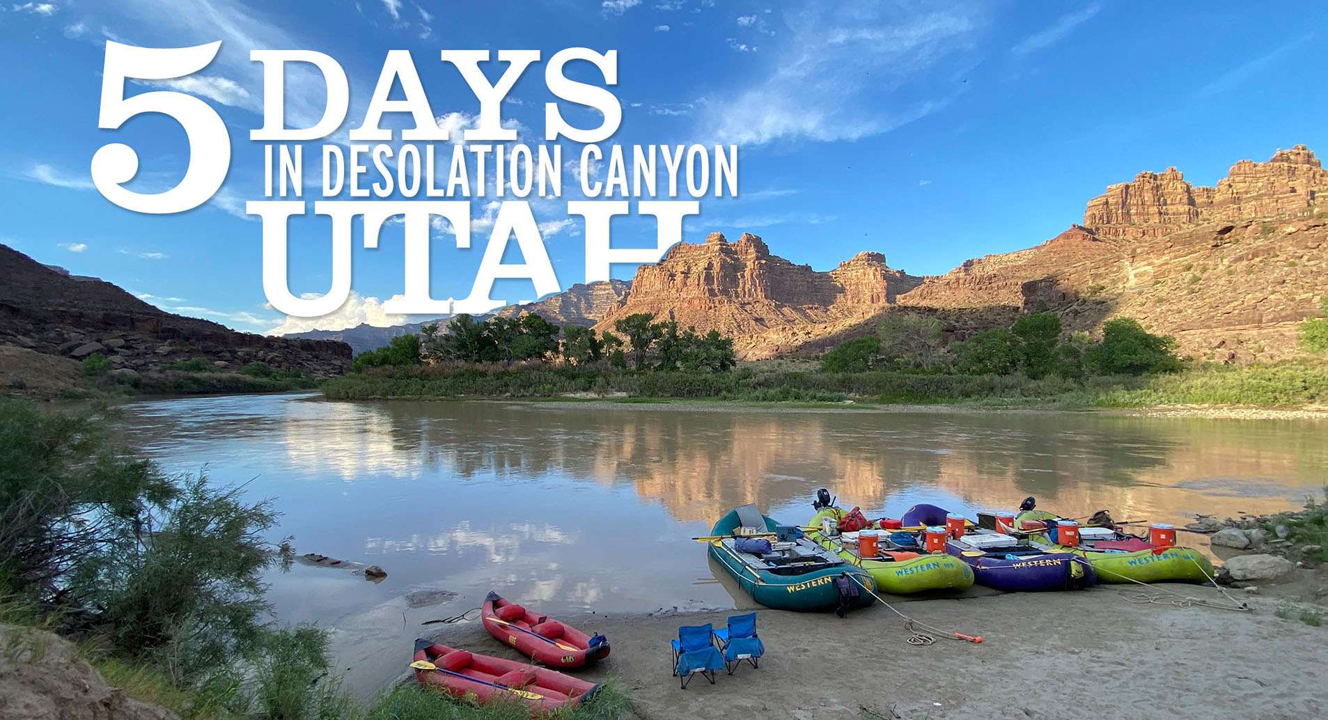 Desolation Canyon Whitewater Rafting Trip
