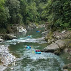 Rafting on the Pacuare River in Costa Rica