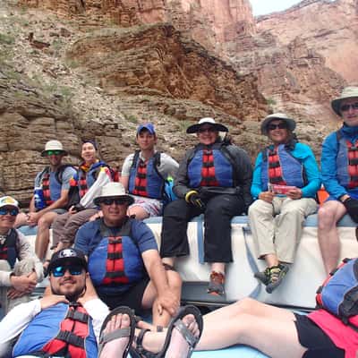 Grand Canyon Group Relaxing