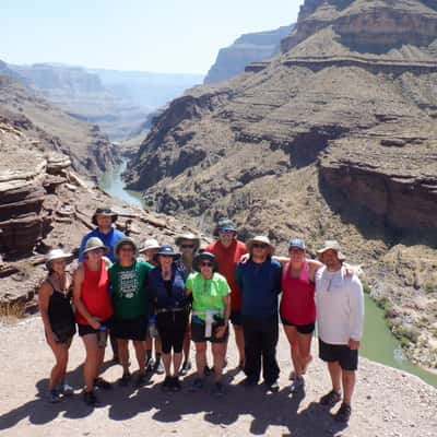 Group Overlooking Grand Canyon