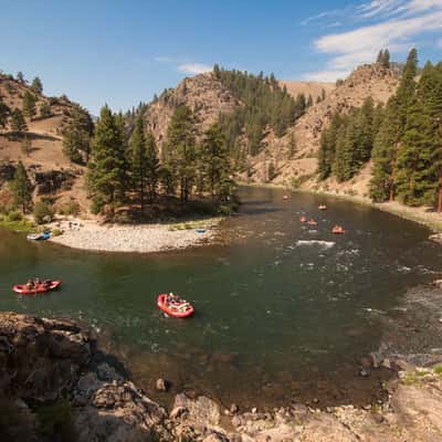 Middle Fork Salmon River Rafting S Curve