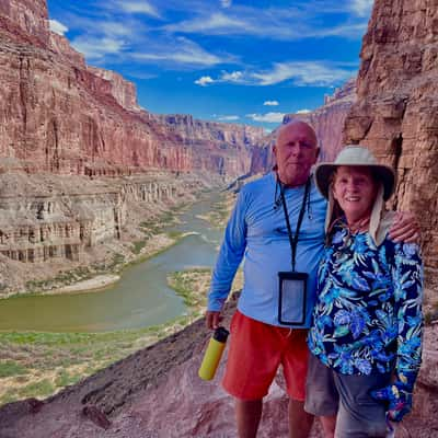 View From Nankoweap Granaries on North Rim Grand Canyon 1