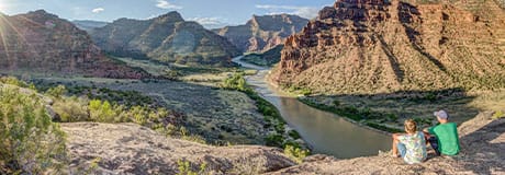 Desolation Canyon Utah Rafting Three Canyon Overlook
