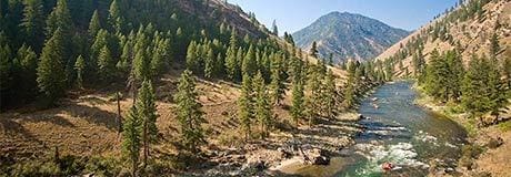 Middle Fork Salmon River Rafting Mountain 2