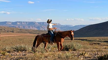 Bar Ten Ranch is 80 miles from St. George, Utah