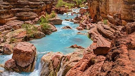 Grand Canyon Upper Havasu Firstfalls