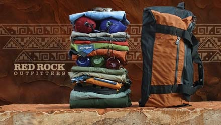 Packing list for the Grand Canyon 6-7 day trip