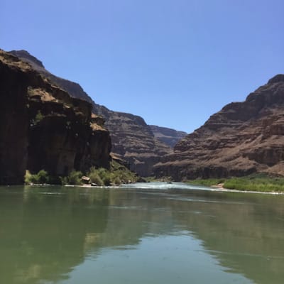 Approaching Rapids Grand Canyon