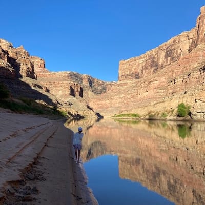 Bram on the Colorado River