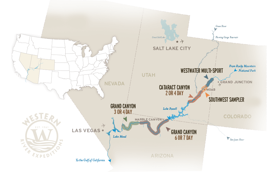 Colorado River Valley Map