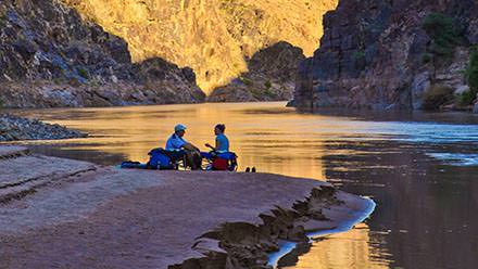 Grand Canyon Lower Camp Beachside